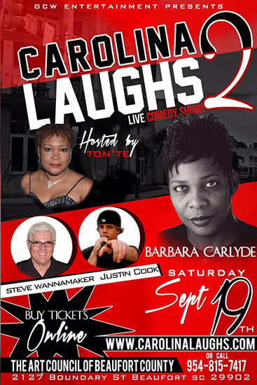 Carolina Laughs 2 — Hosted by Tont'e